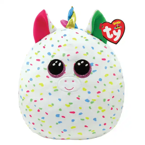 Белый единорог Harmonie 22 см (Squishy Boos)