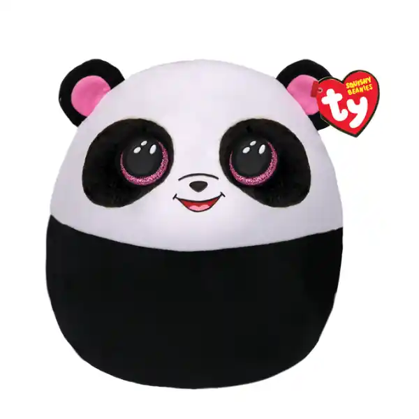 Чёрно-белая панда Bamboo 22 см (Squishy Beanies)