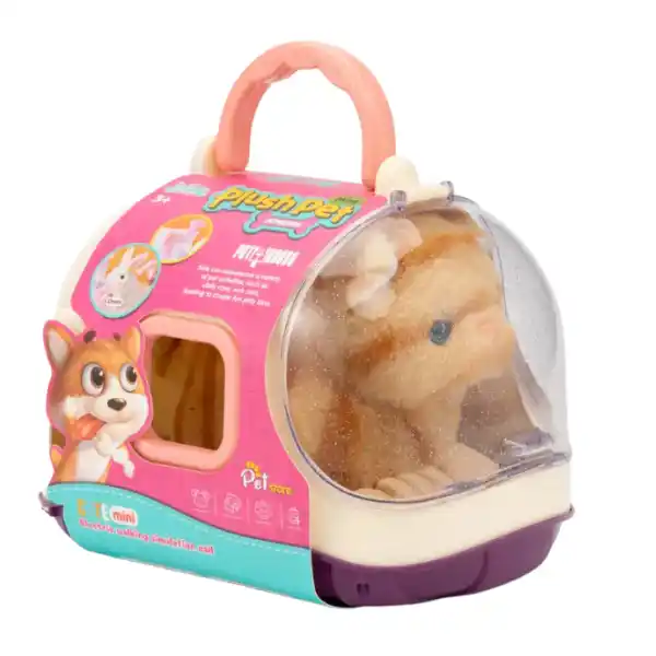 Интерактивная мягкая игрушка "Котик в переноске с аксессуарами", (асс.)