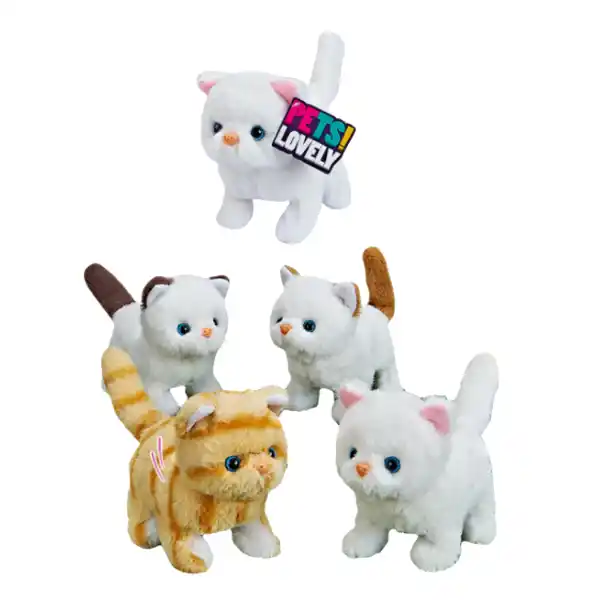 Интерактивная мягкая игрушка "Котёнок", (асс.)