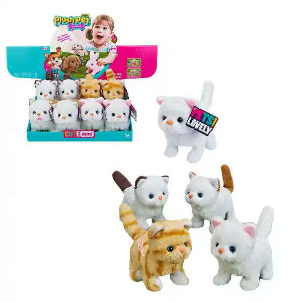 Интерактивная мягкая игрушка "Котёнок", (асс.)