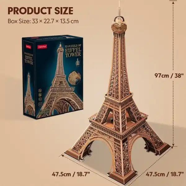 3D puzzle “Turnul Eiffel”, 314 elem.