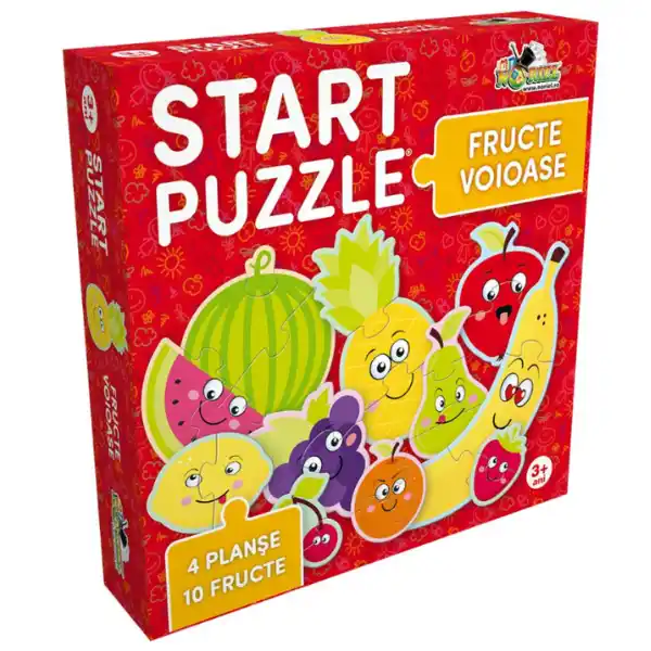 Пазл "Веселые фрукты", (рум.)