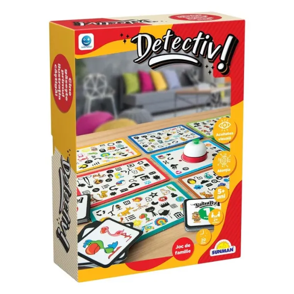 Joc de societate ”Detectiv”, (ro)