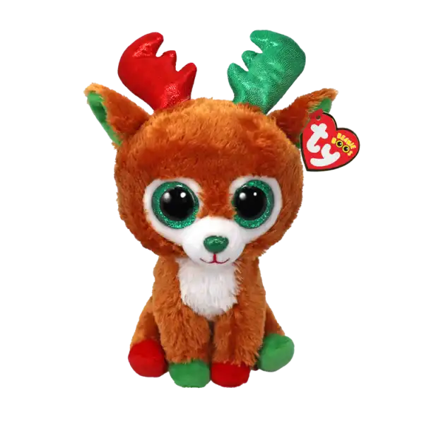 Коричневый оленёнок Tinseltoes 15 см (Beanie Boos)