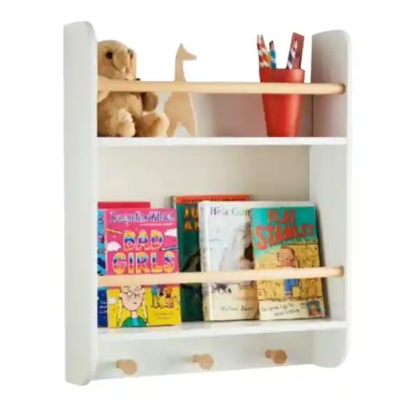 Настенный стеллаж для хранения книг и игрушек, U-grow