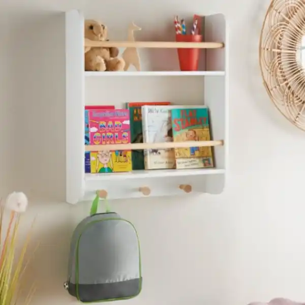 Настенный стеллаж для хранения книг и игрушек, U-grow