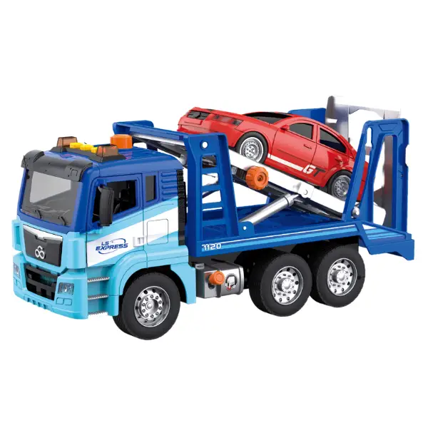 1:10 Camion cu macara cu fricțiune (lumini /sunete)