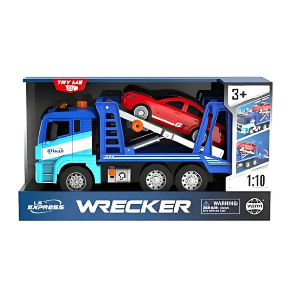 1:10 Camion cu macara cu fricțiune (lumini /sunete)