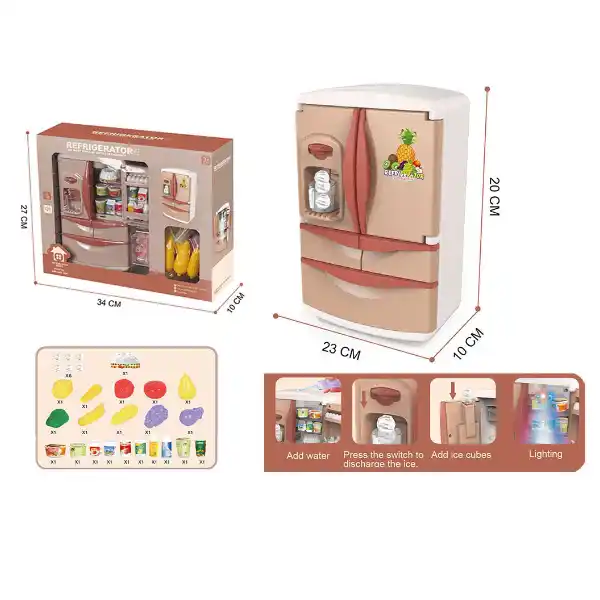 Frigider Jucărie cu lumini și sunete