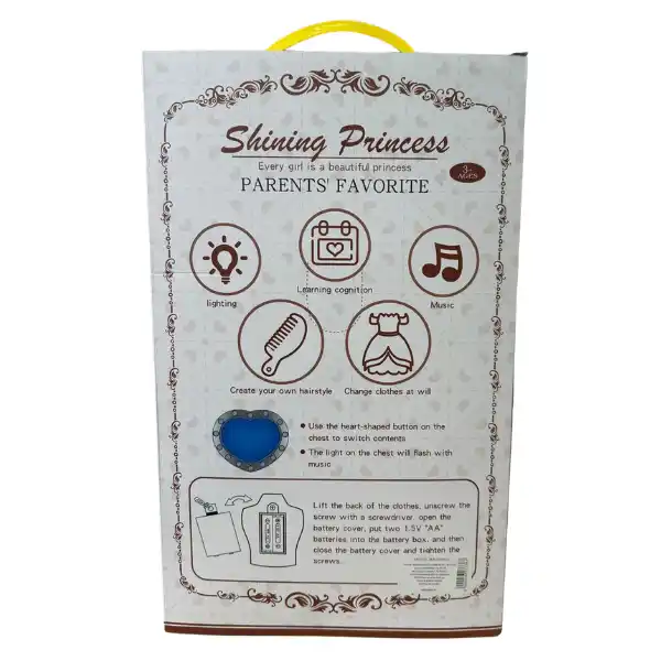 Кукла с сенсорным управлением, 34 см