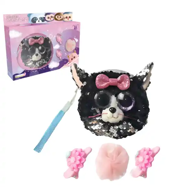 Сумка-кошелек с ремешком в виде милой кошки