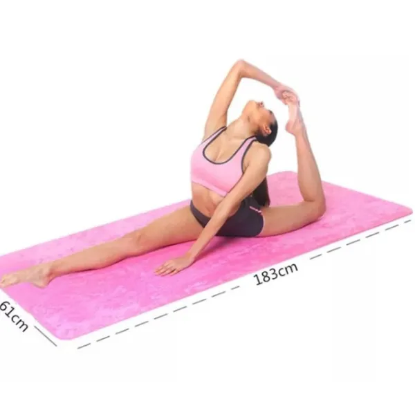 Covoraș 6 mm pentru yoga, fitness și pilates 61 * 183 cm