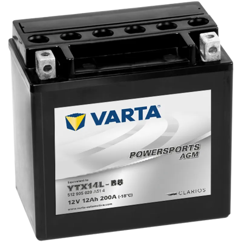 Аккумулятор 12V 12AH 200A(EN) клемы..