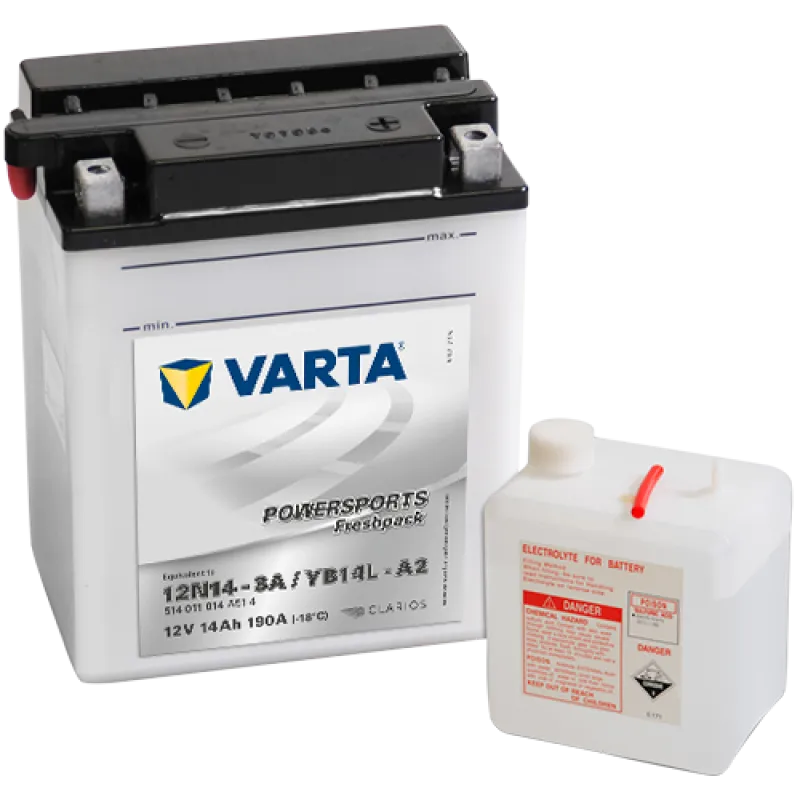 Аккумулятор 12V 14AH 190A(EN) клемы..