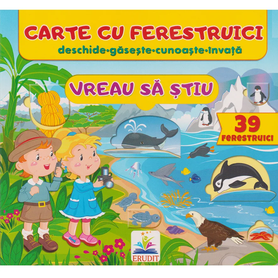 Carte cu ferestruici - Vreau sa stiu