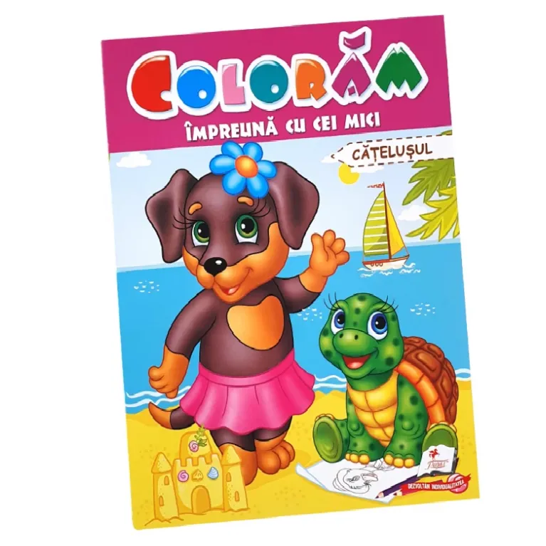 Coloram A4 - Impreuna cu cei mici - Catelusul