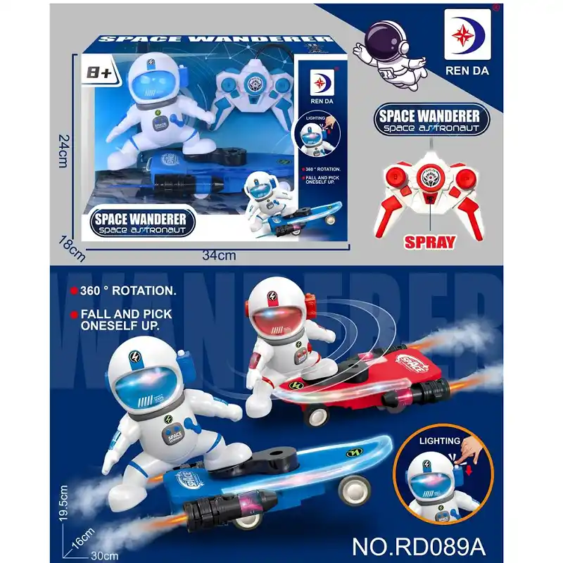 Радиоуправляемая машина астронавта со звуком и светом