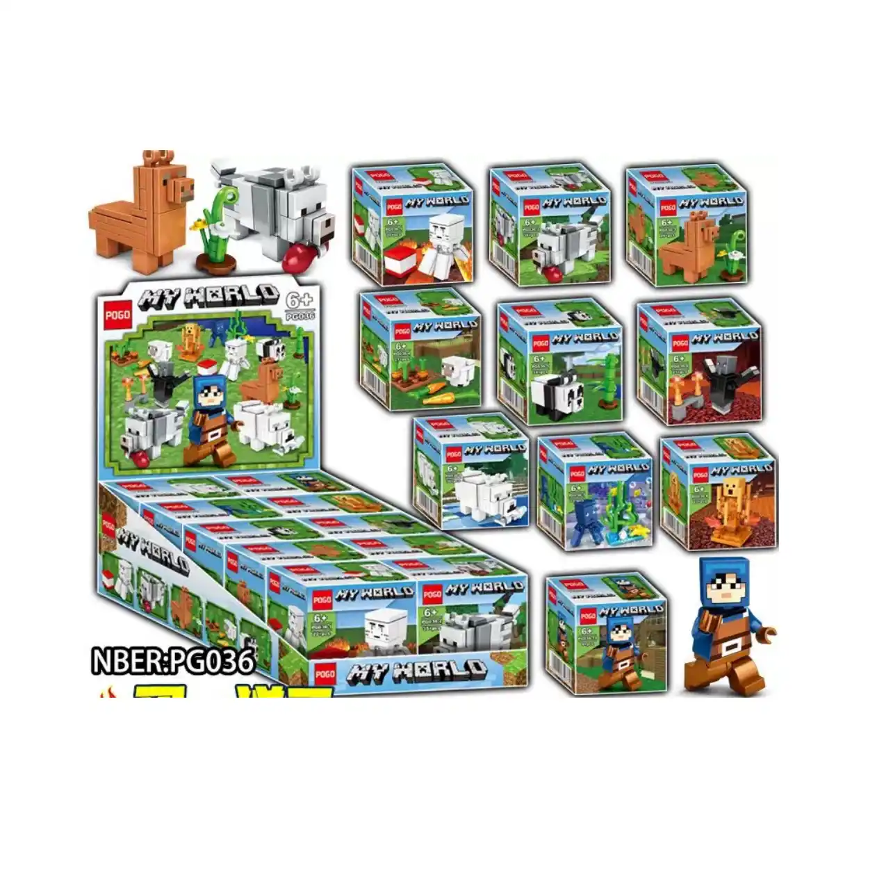 Set constructor 10buc (24pcs)