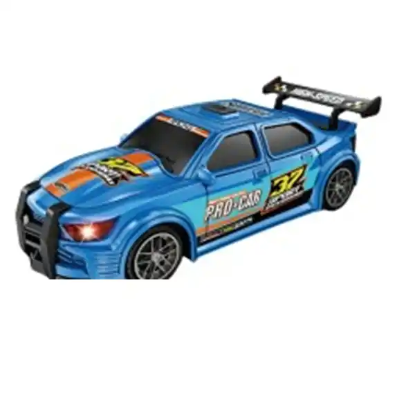 Синяя гоночная машина с звуками и огнями, 1:20