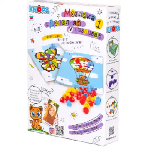 Игрушка Мозаика Дополняй и создавай