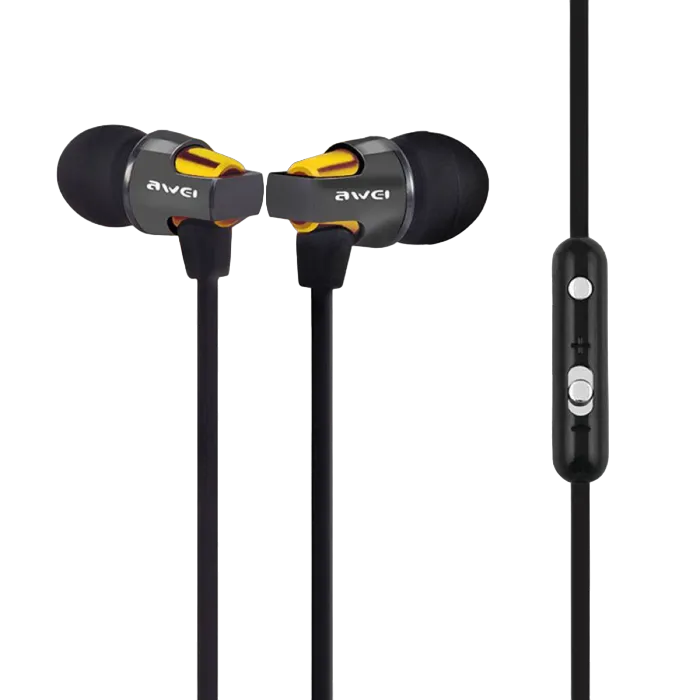 Awei earphones, Es-860Hi,Gold