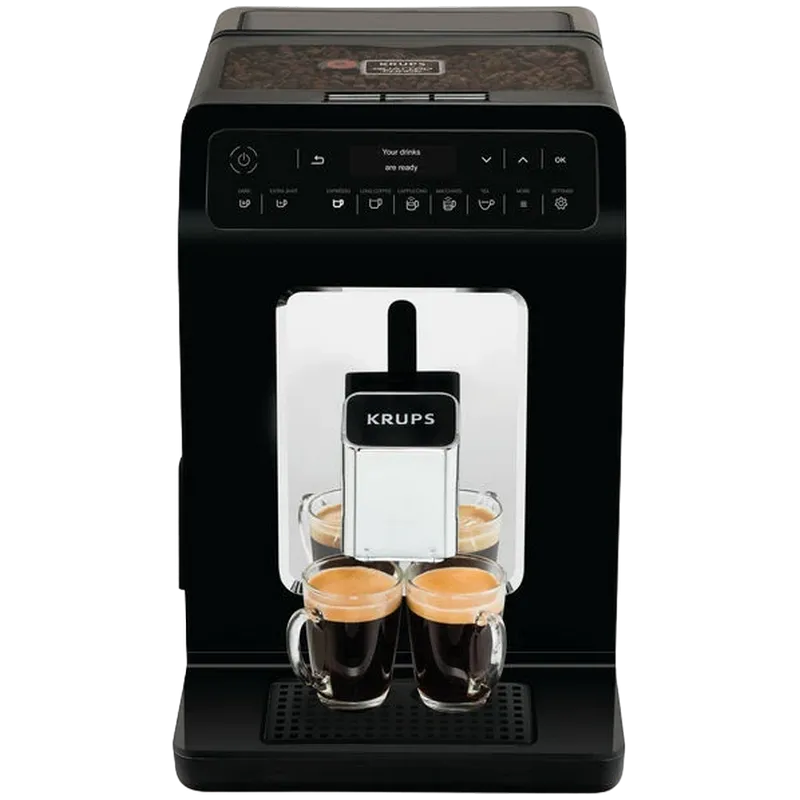 Кофемашина KRUPS EA890810, Чёрный..