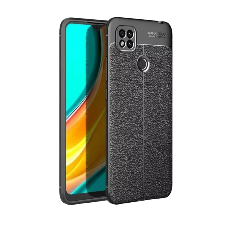 Xcover husa p/u Xiaomi RedMi 9C, Leather, Black