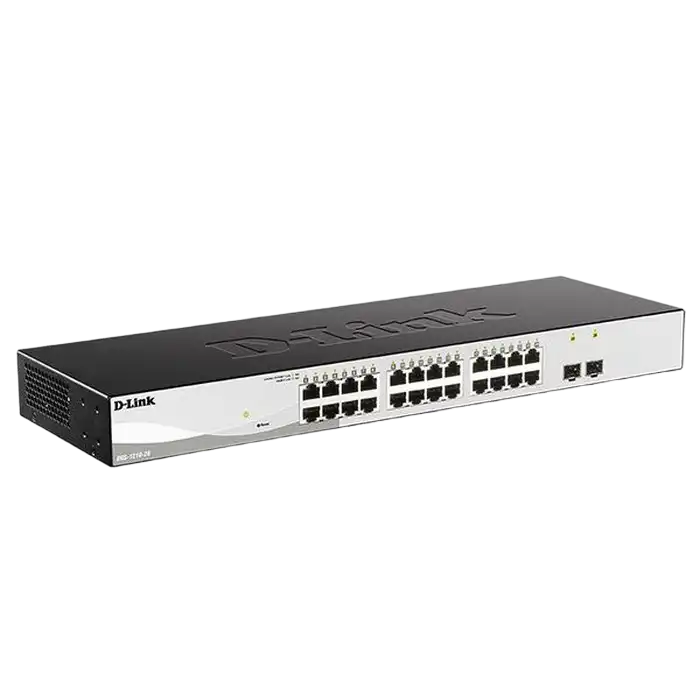 Сетевой коммутатор D-Link DGS-1210-26, 24x 10/100/1000 Мбит/с