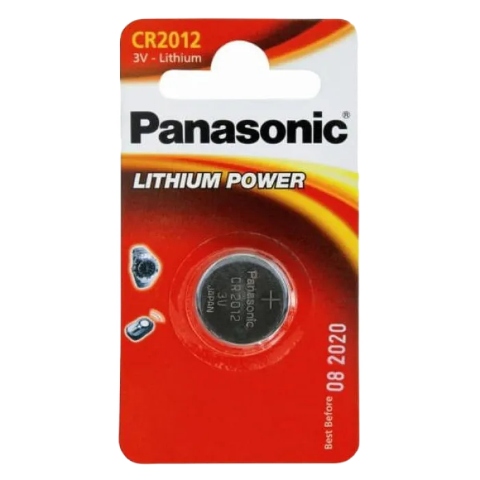 CR2012, Blister*1, Panasonic, CR-2012EL/1B