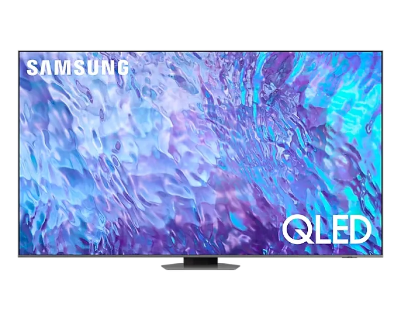 75" LED SMART TV Samsung QE75Q80CAUXUA, QLED 3840x2160, Tizen OS, Black