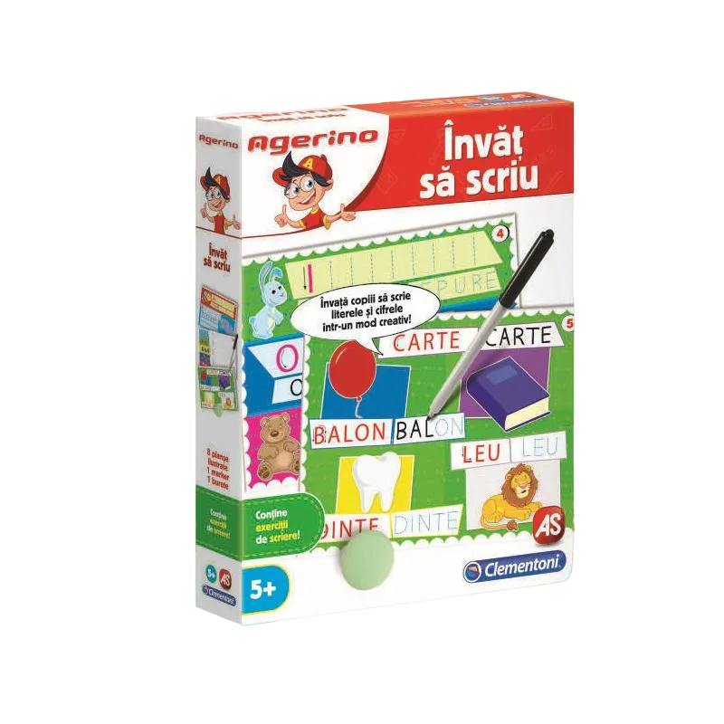 As Kids 1024-50046 Joc educativ Agerino "Învăț să scriu"
