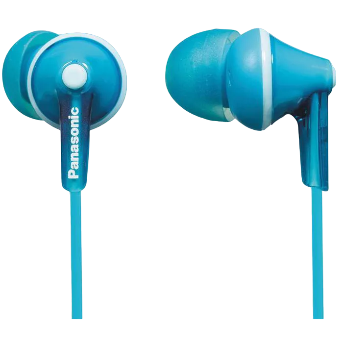 Earphones Panasonic RP-HJE125E-Z Turquoise, w/o Mic, 1 x mini-jack 3.5mm
