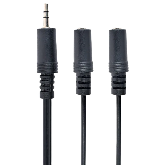 Audio spliter cable 5.0m 3.5mm 3pin plug to 3.5 mm stereo + mic sockets, Cablexpert CCA-415