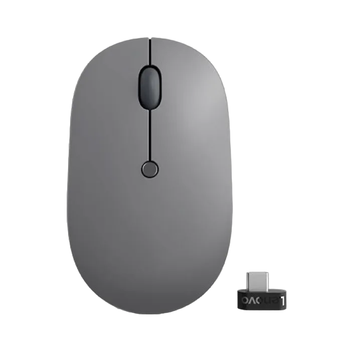 Lenovo Go USB-C Wireless Mouse (Storm Grey)