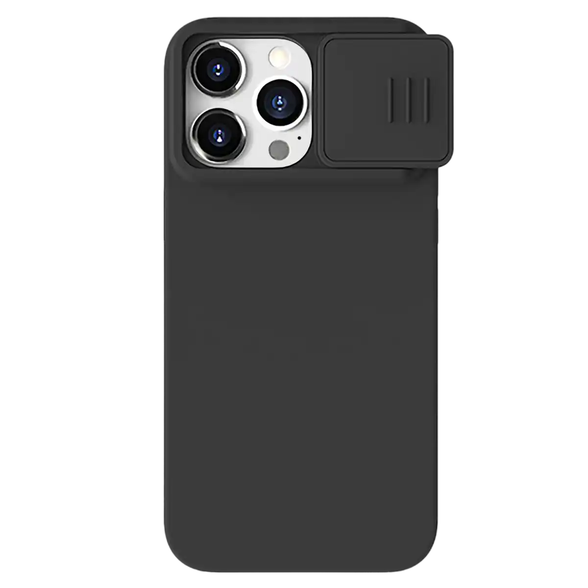 Nillkin Apple iPhone 15 Pro, CamShield Silky Silicone Case, Elegant Black
