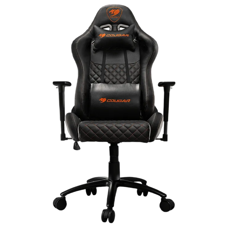 Gaming Chair Cougar ARMOR PRO Black, User max load up to 120kg / height 155-190cm