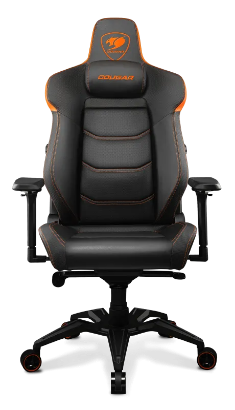 Gaming Chair Cougar ARMOR EVO Black/Orange, User max load up to 160kg / height 160-195cm