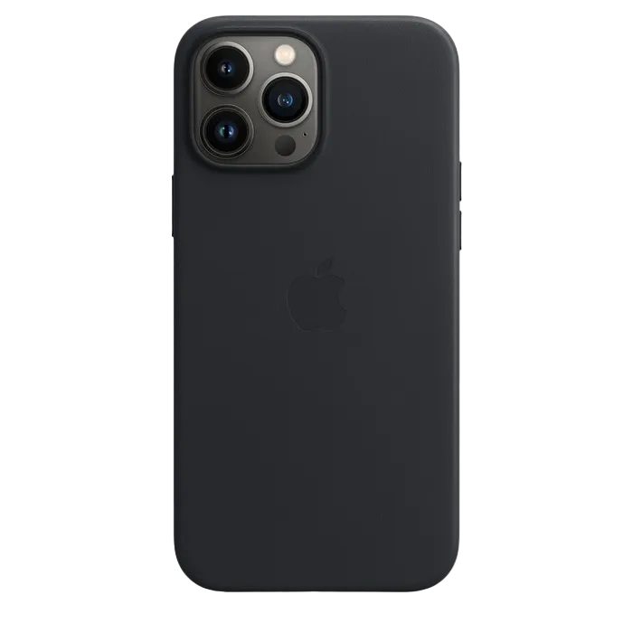 Original iPhone 13 Pro Max Leather Case with MagSafe - Midnight Model A2704