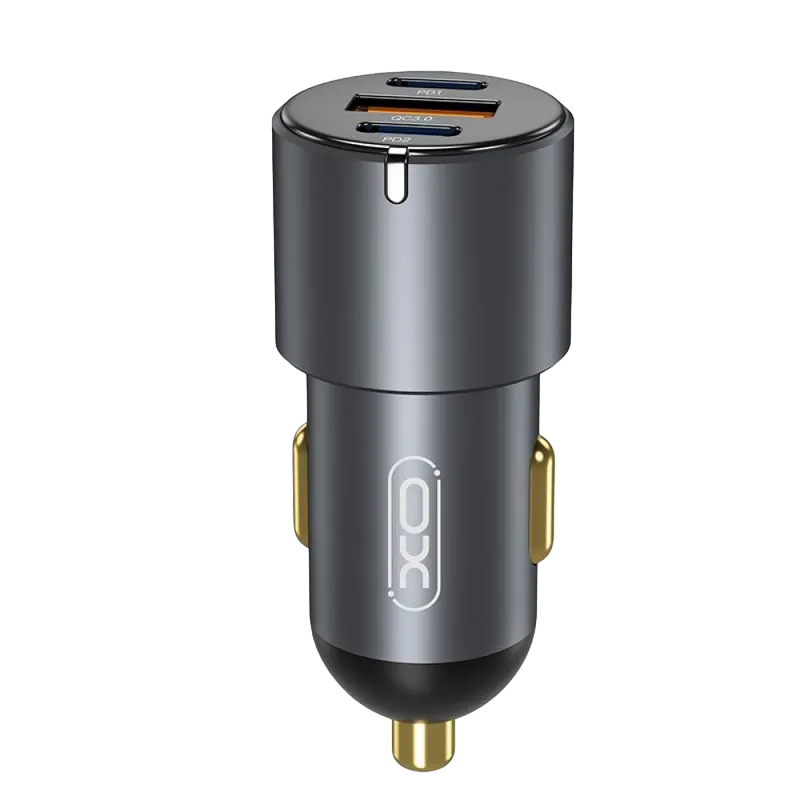 Car Charger XO, PD 30W+QC3.0 30W, CC45, Black