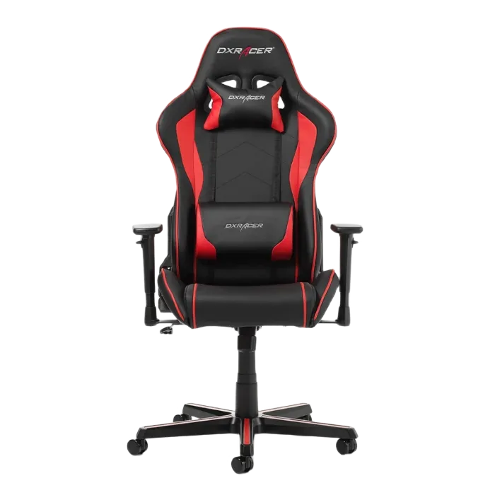 Gaming Chair DXRacer Formula GC-F08-NR, Black/Red, User max loadt up to 150kg / height 145-180cm