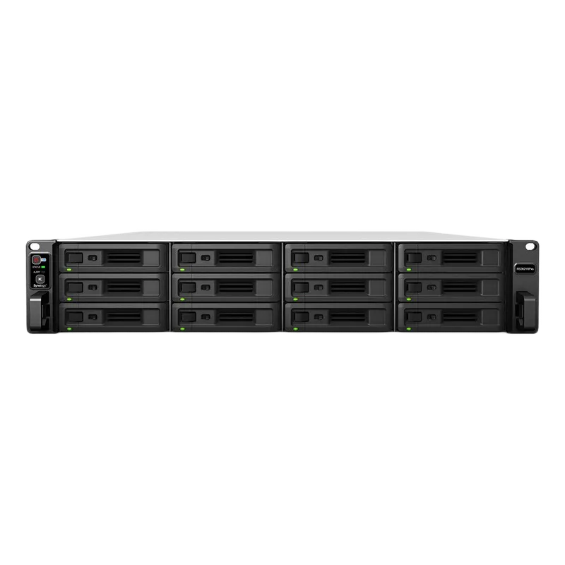 SYNOLOGY "RS3621RPxs", 12-bay, 6-core Intel Xeon 2.2-2.7Ghz, 8Gb*1+3Slots, 4x1GbE, 2xPCIe