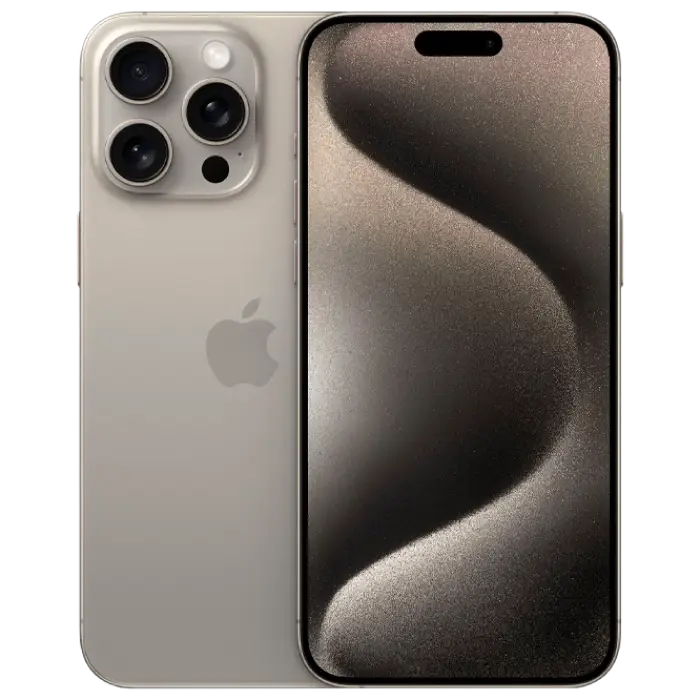 iPhone 15 Pro Max, 1TB Natural Titanium MD