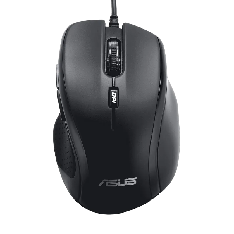 Mouse Asus UX300 PRO, 1000-3200 dpi, 6 buttons, Ergonomic, 95g, 1.5m, USB, Black