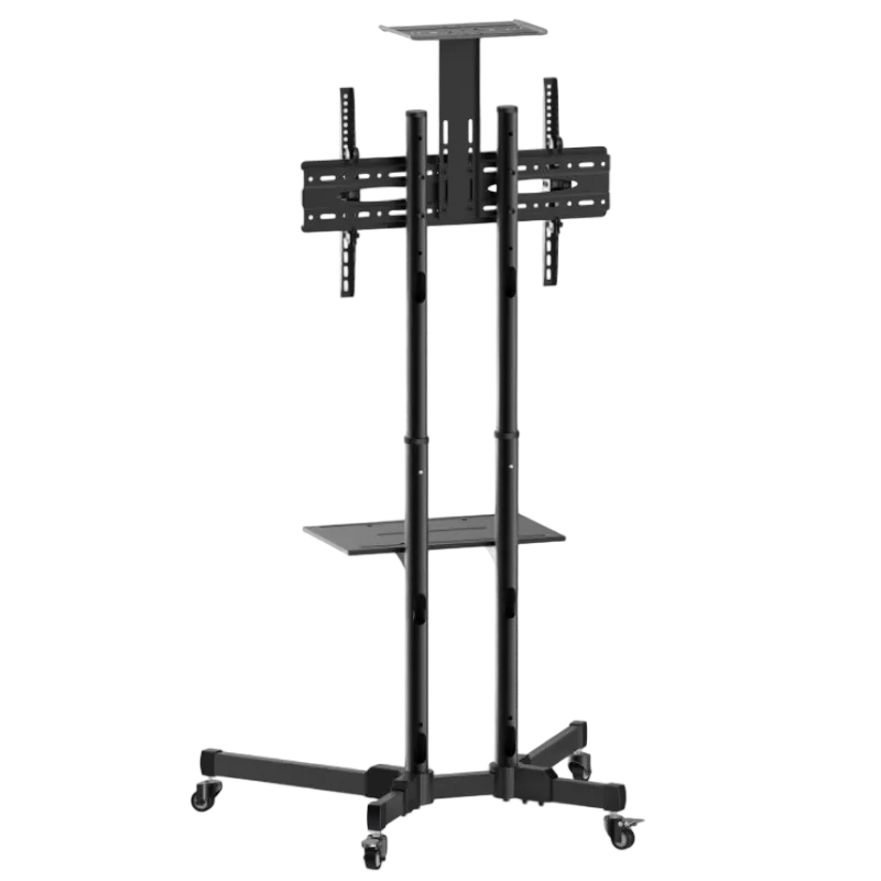 TV Mount Stand Reflecta 70VCE-Shelf; 37-70"; Black, Fixed/Tilt, VESA up to 600x400; max 50 kg