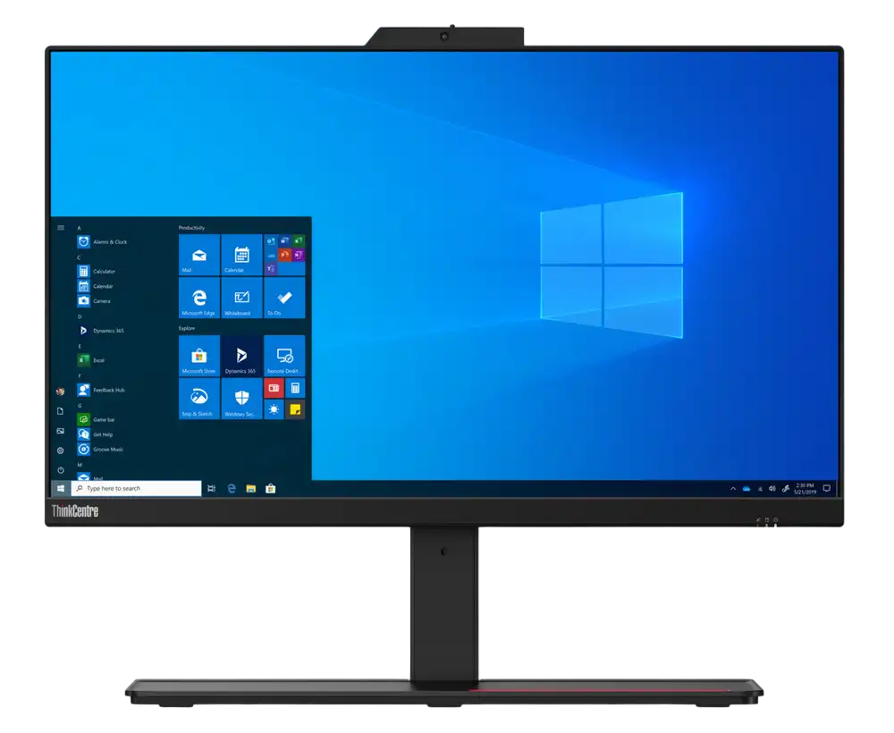 Моноблок Lenovo ThinkCentre M90a, 23,8", Intel Core i5-10500, 8Гб/512Гб, Windows 10 Pro 64-bit, Чёрный