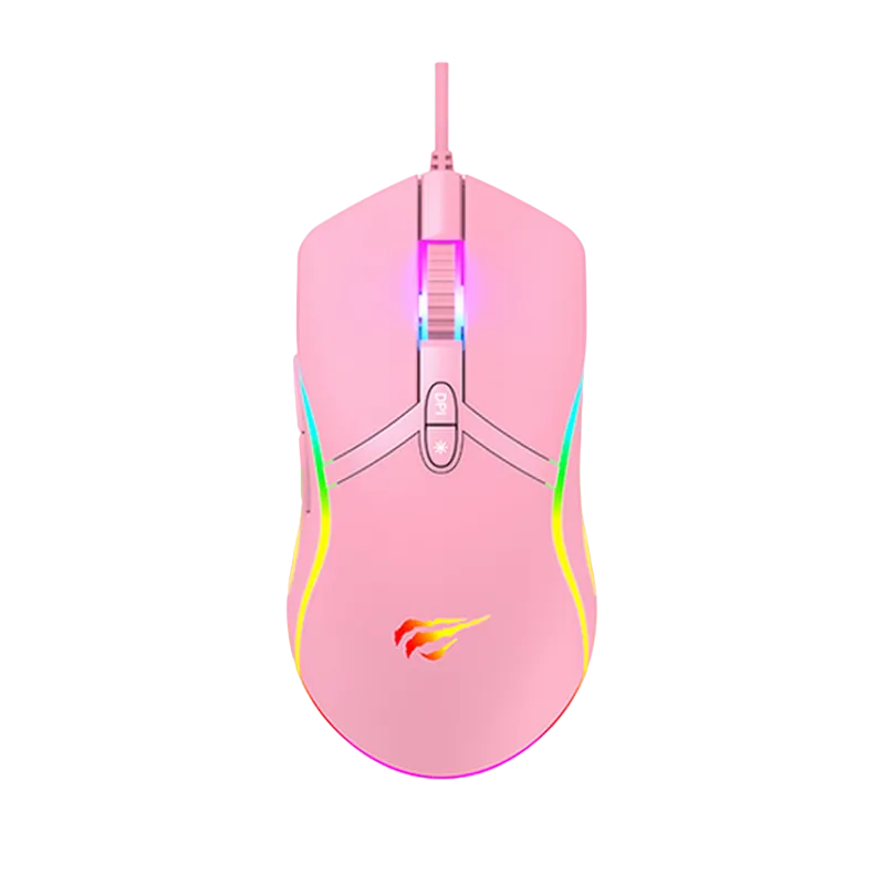 Игровая мышь Havit MS1026, Розовый..