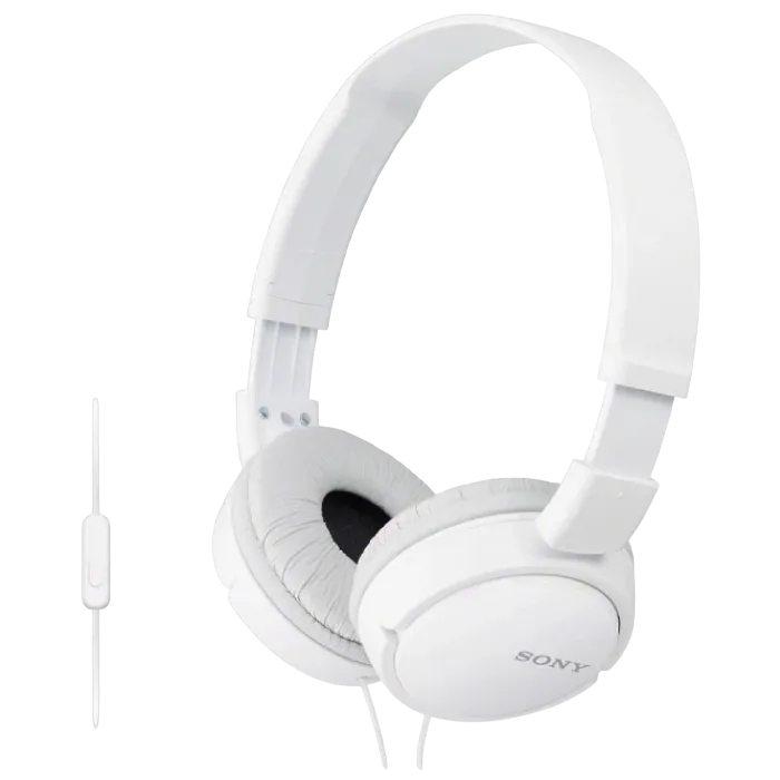 Наушники SONY MDR-ZX110AP, Белый..