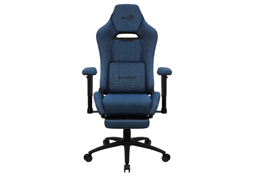 Gaming Chair AeroCool ROYAL Cobalt Blue, User max load up to 150kg / height 165-185cm