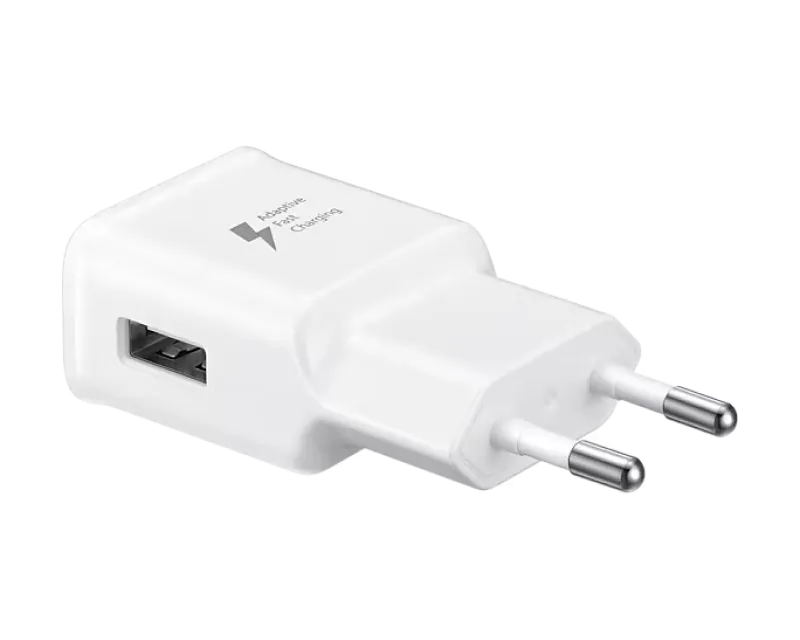 Original Sam. EP-TA20, Fast Travel Charger + Type-C Cable, White
